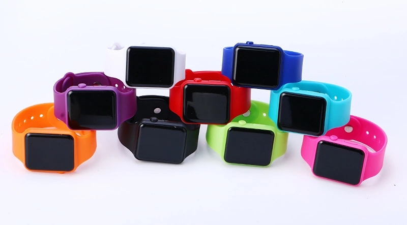 The manufacturer is selling popular led electronic watches, children's gift watches, trendy male and female students, children's sunglasses, electronic watches wholesale ht Specification drawing