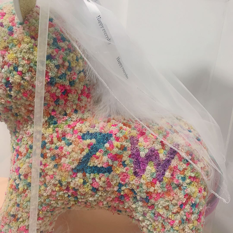 永生花满天星独角兽泡沫玫瑰香皂花熊求婚告白送女友闺蜜生日礼物白底实物图