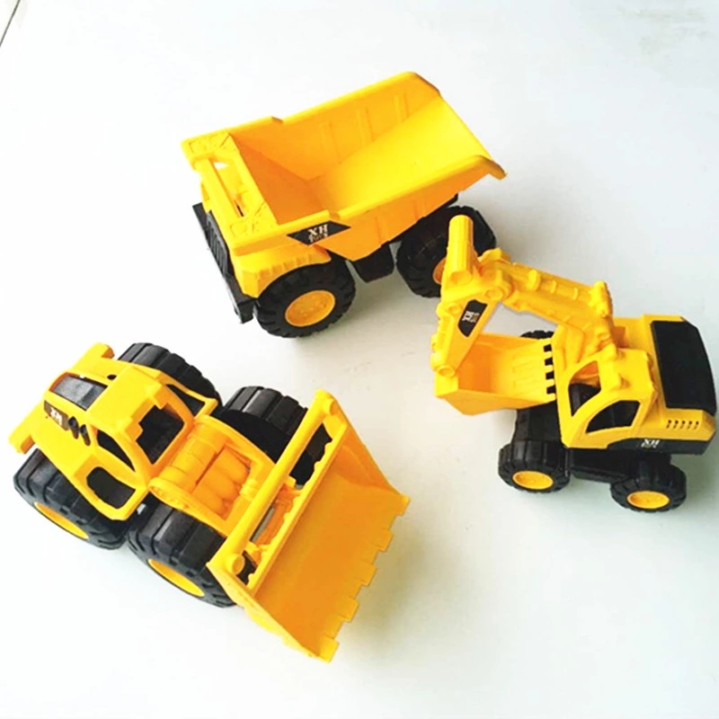 Factory direct sales of cross-border bagged engineering vehicle toys, bulldozer and excavator models, children's toys, and hot sales at street stalls Item Picture