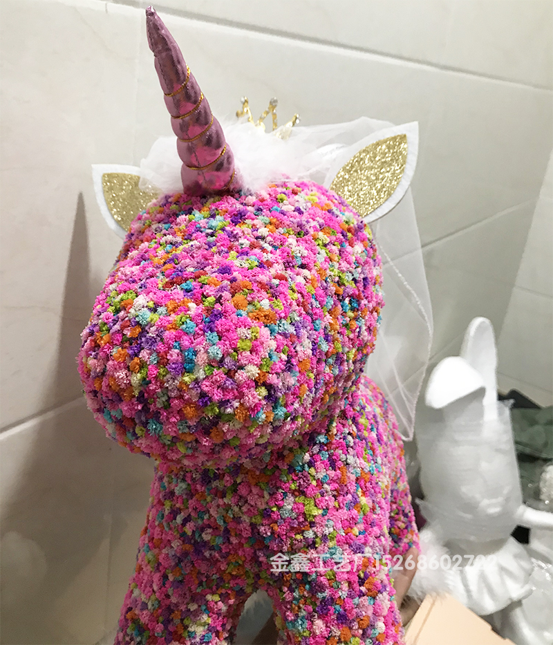 永生花满天星独角兽泡沫玫瑰香皂花熊求婚告白送女友闺蜜生日礼物产品图