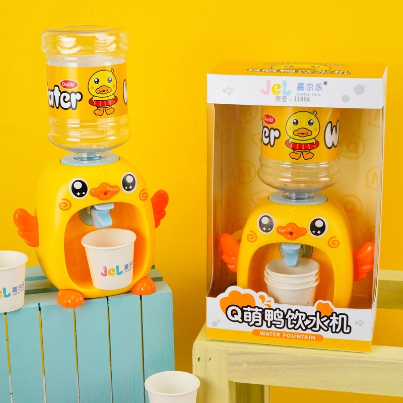 Q Cute Duck Fun Water Dispenser, Simulated house toys, educational children's toys, street stall, mixed wholesale h Application Scenario