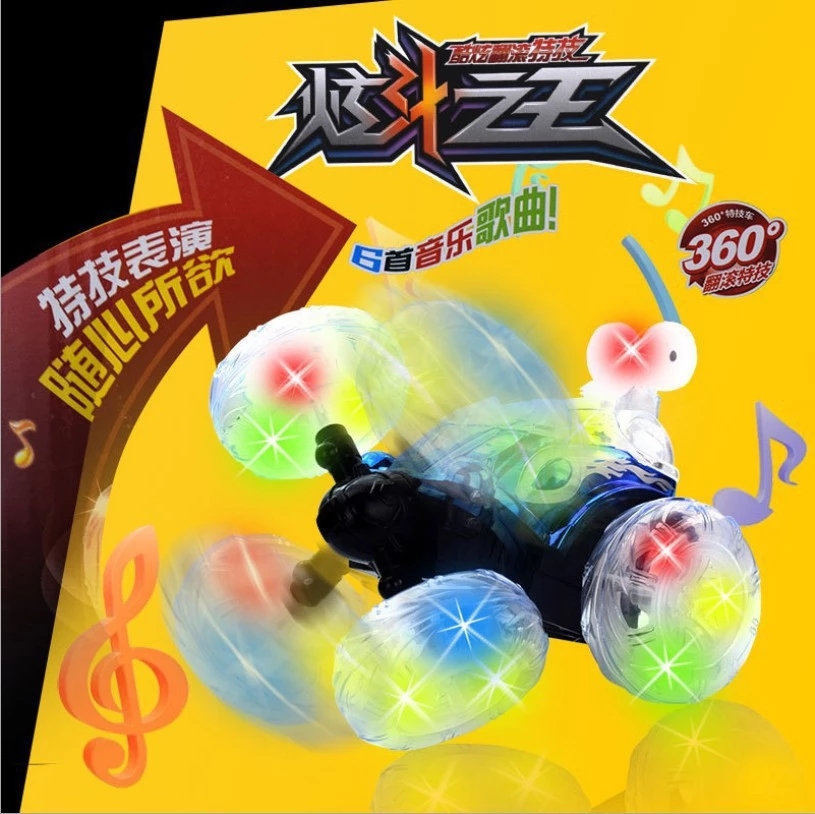 Rolling stunts, dump trucks, lights, music, children's toy cars, street stalls, night markets, remote control cars, electric remote control cars details Picture
