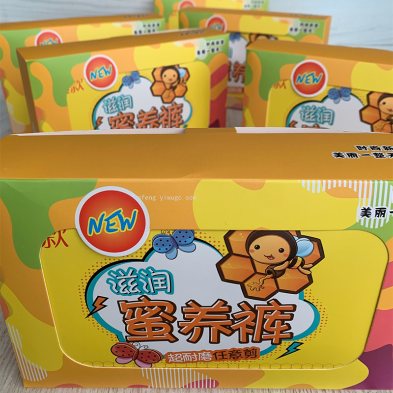 One-piece stockings, honey care stockings, freely cut summer stockings, nourishing and skin care pantyhose details Picture