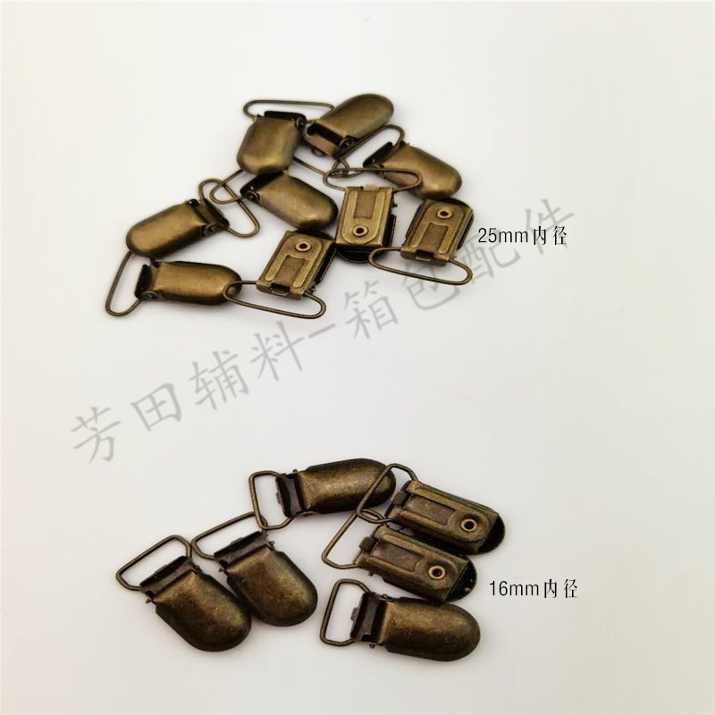 16 inner diameter 25 Inner diameter 103# Bronze duckbill buckle Item Picture