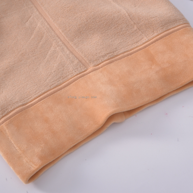 V-shaped waist thickened 380g bare-leg tights for uterine protection and warmth details Picture