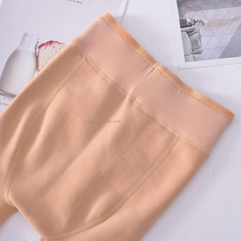 V-shaped waist thickened 380g bare-leg tights for uterine protection and warmth Application Scenario