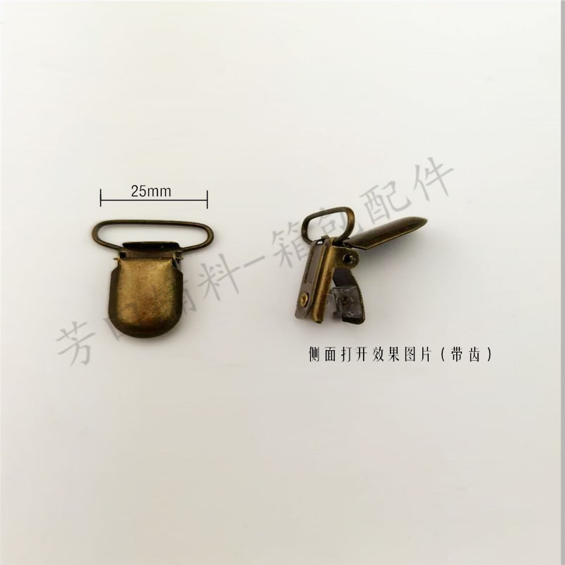 16 inner diameter 25 Inner diameter 103# Bronze duckbill buckle Application Scenario