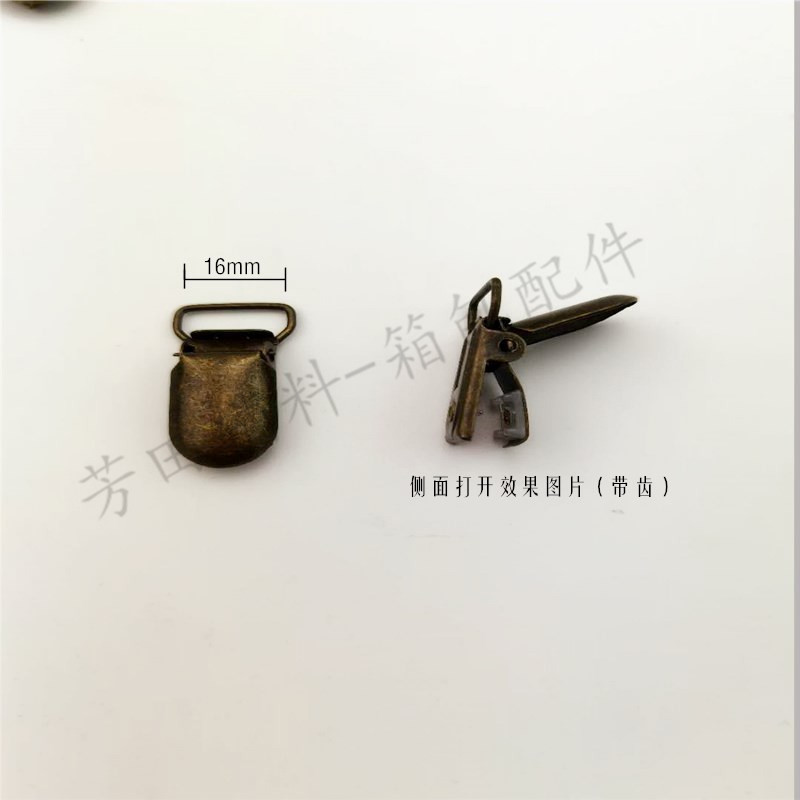 16 inner diameter 25 Inner diameter 103# Bronze duckbill buckle Specification image