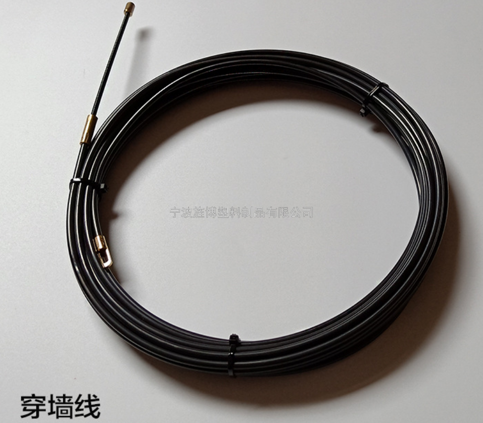 供应尼龙穿墙线 黑白塑料穿墙线 引线器 cable puller 大量现货 3.0mm详情图2