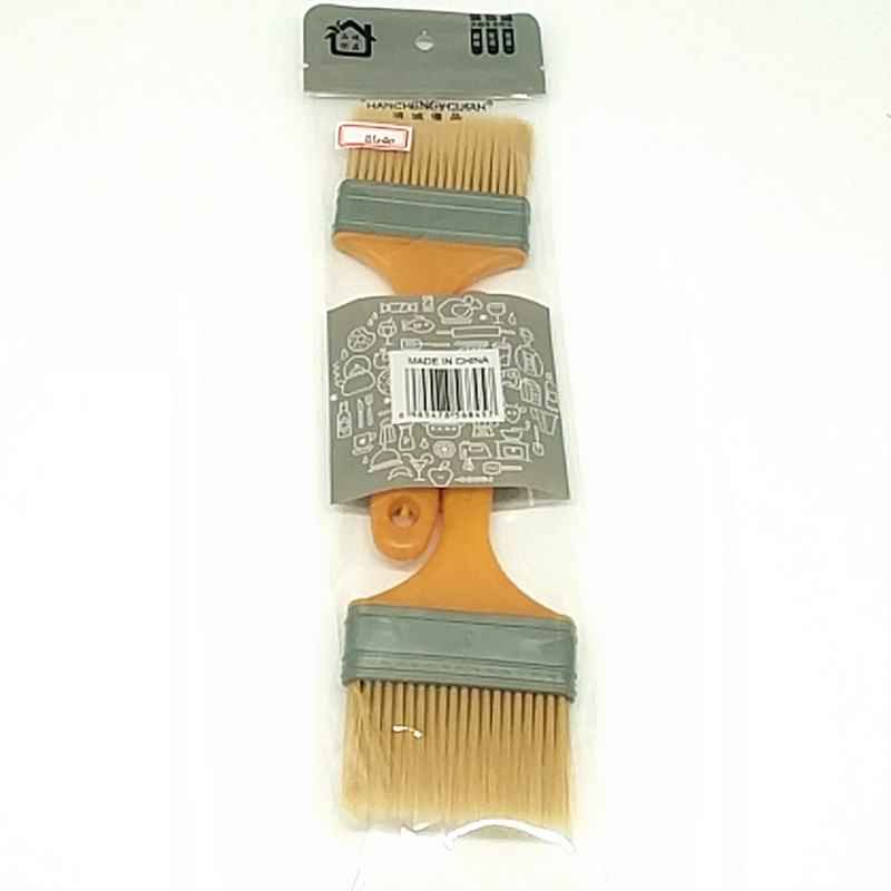 Sunshine department store plastic handle paint brush painter brush long hair bristle paint brush decoration tools