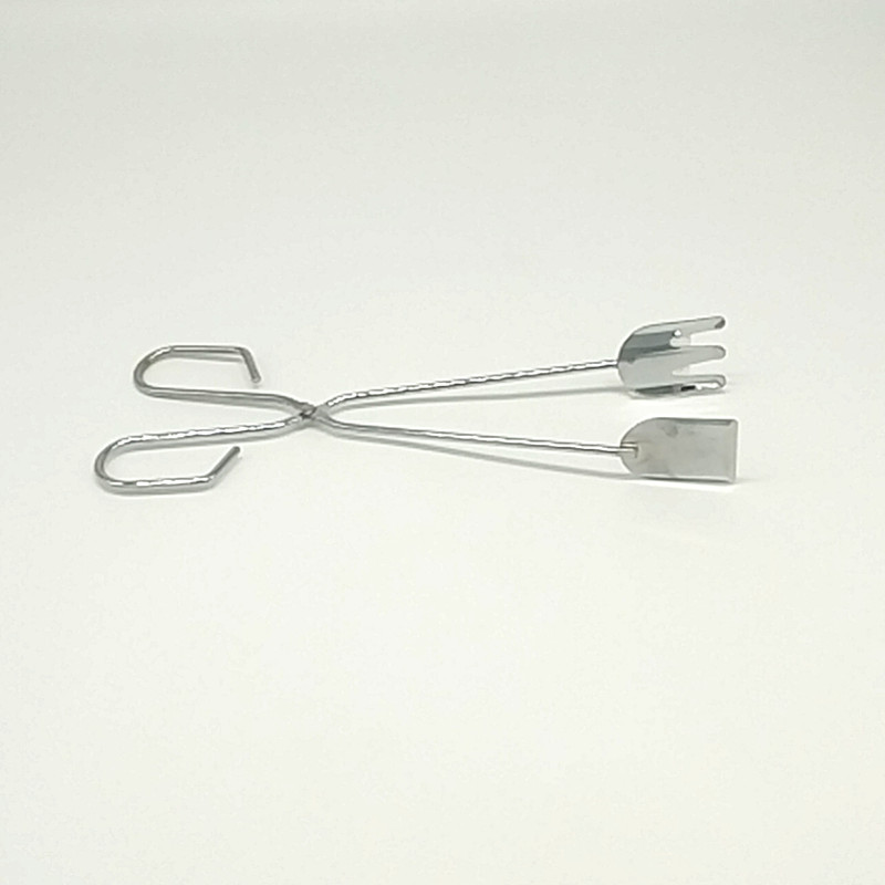 Sunshine Department Store two-piece stainless steel food tongs, food tongs, bread tongs. Kitchen gadgets Specification image