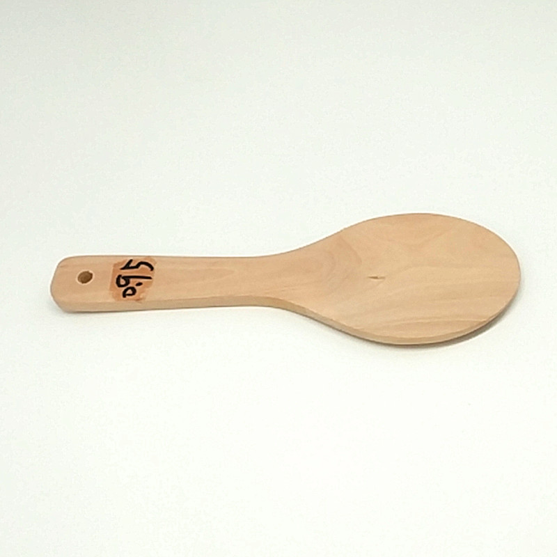 Sunshine Department Store bagged 2 non-stick wooden inclined spatulas, special rice spatulas for stir-frying, long-handled wooden spatulas and pot spatulas Application Scenario