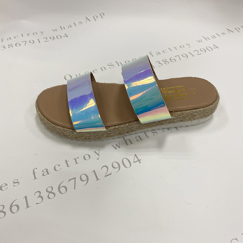 stock shoes women slipper 夏季女士拖鞋现货时尚凉拖鞋2色可选详情图4