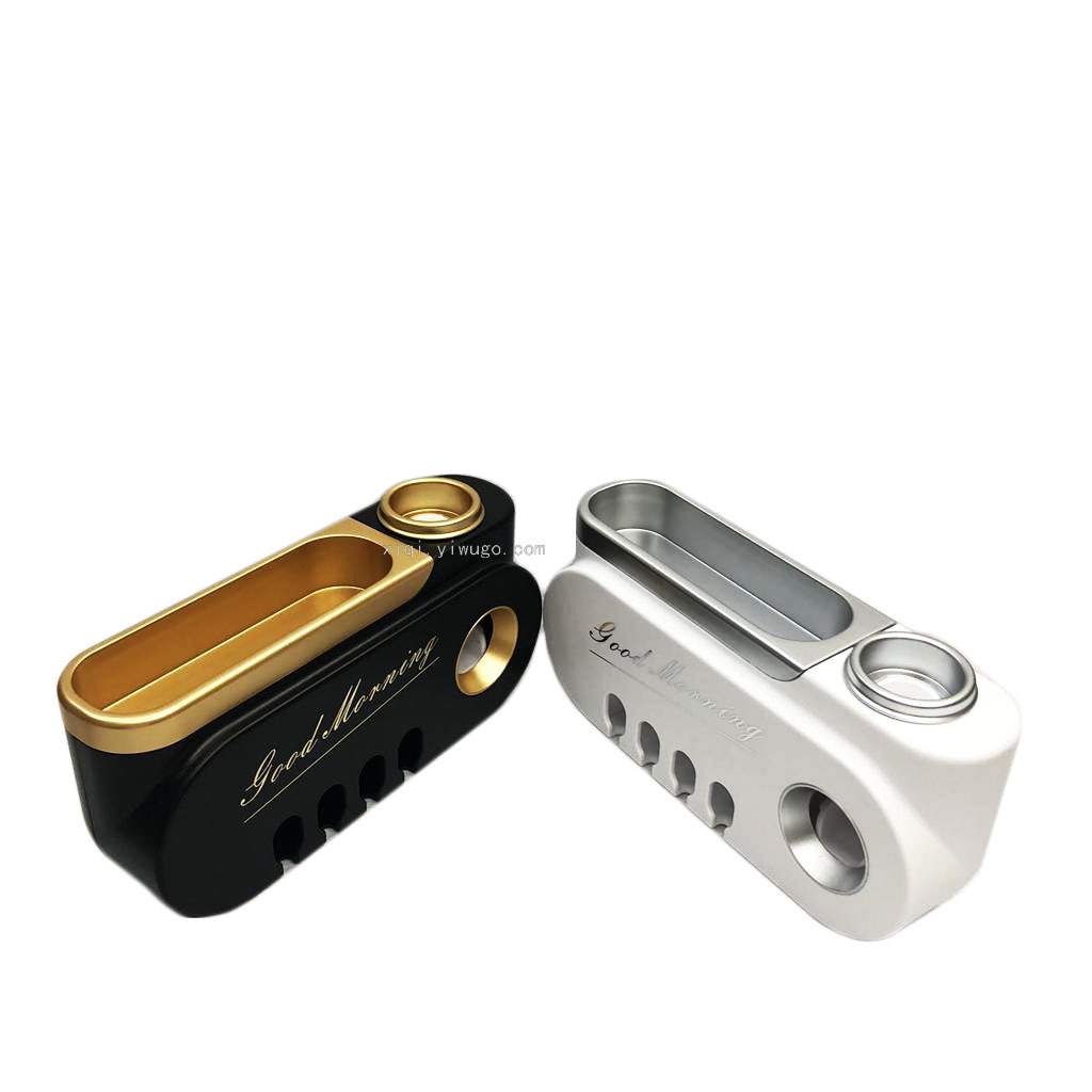Automatic toothpaste squeezer with toothbrush holder Wholesale toothpaste toothbrush holder integrated storage shelf electronic supplier supply RS-7477