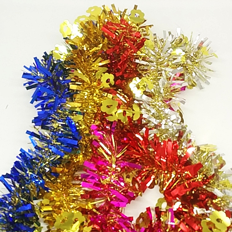 Sunshine Department Store's one card offers 5 pieces of wedding and festival decoration items, Christmas thickened wool ribbons and decorative ribbons