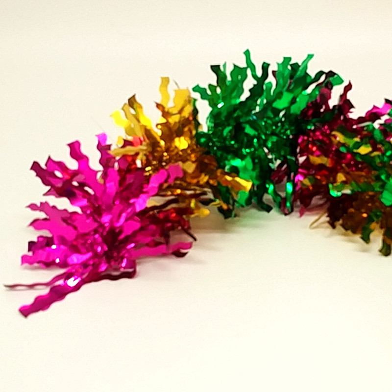 Sunshine Department Store's one card offers 5 pieces of wedding and festival decoration items, Christmas thickened wool ribbons and decorative ribbons Specification image