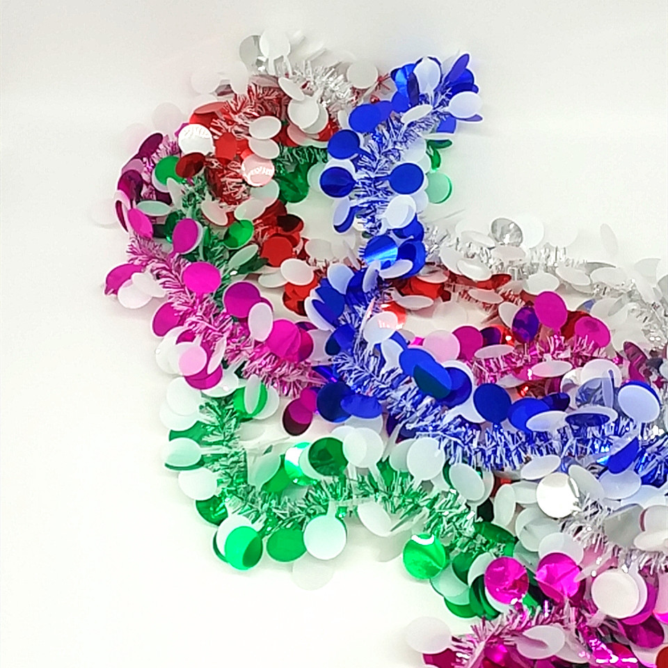 Sunshine Department Store offers 5 wedding and festival decoration items per card, including thickened woolen ribbons and colorful ribbons for Christmas details Picture
