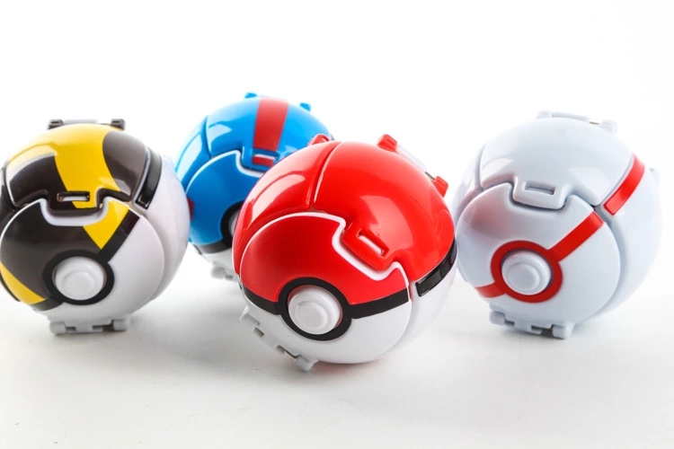 Pokemom Go Pokemon Touch Flip Explosive Poke Ball prank toy, direct sales from Pokemon Factory details Picture
