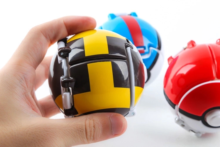 Pokemom Go Pokemon Touch Flip Explosive Poke Ball prank toy, direct sales from Pokemon Factory full figure