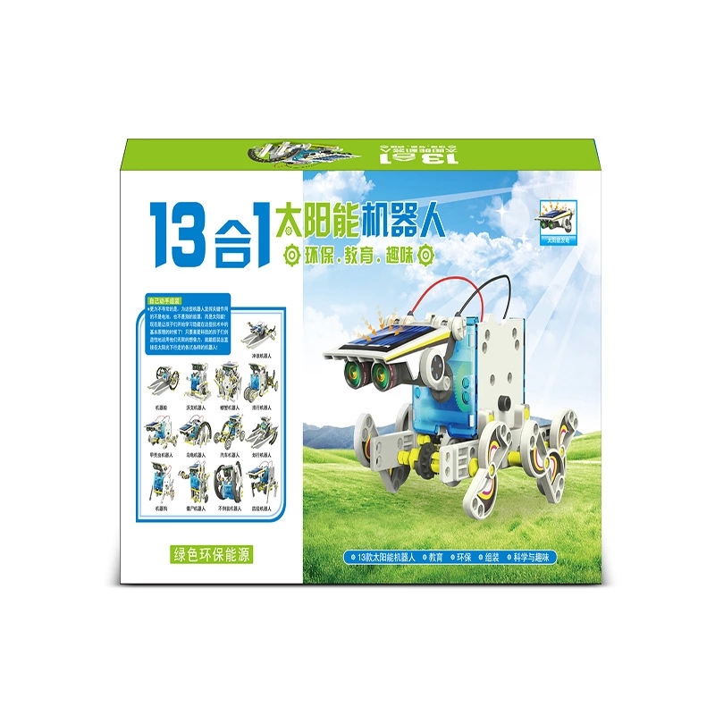 Creative toy recommendations: 13-in-1 solar toy, 13-in-1 assembly toy, and educational toy wholesale are selling well Application Scenario