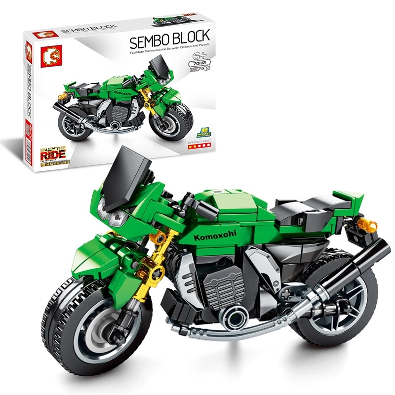 The Senbao Building Block Technology series Harley-Davidson KTM off-road motorcycle is compatible with Lego Puzzle building blocks 701102 Application Scenario