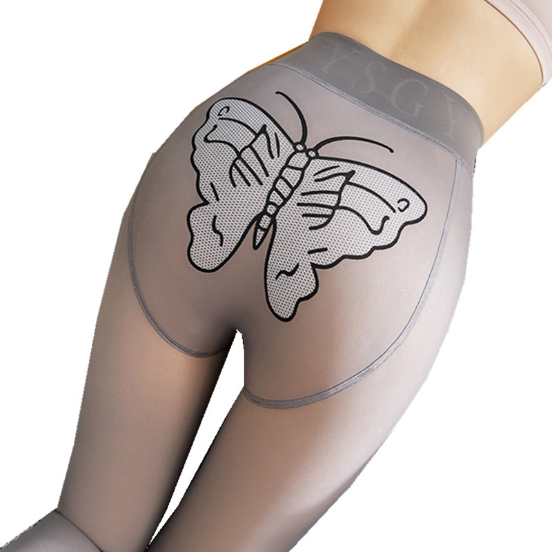 Popular online recommendations: Fake fleshy leggings, flight attendant gray skin-penetrating one-piece pants, flight attendant socks, winter thickened one-piece pants for outerwear Item Picture