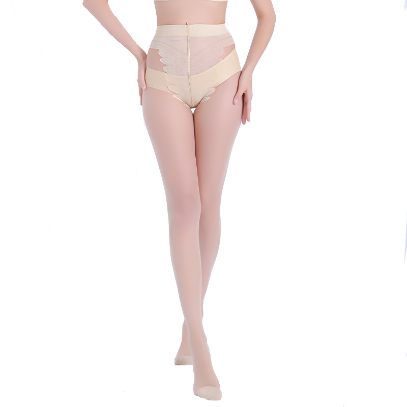 Bikini sexy pantyhose, ultra-thin and seamless sexy butterfly crochet stockings, summer thin bikini stockings and pantyhose Item Picture