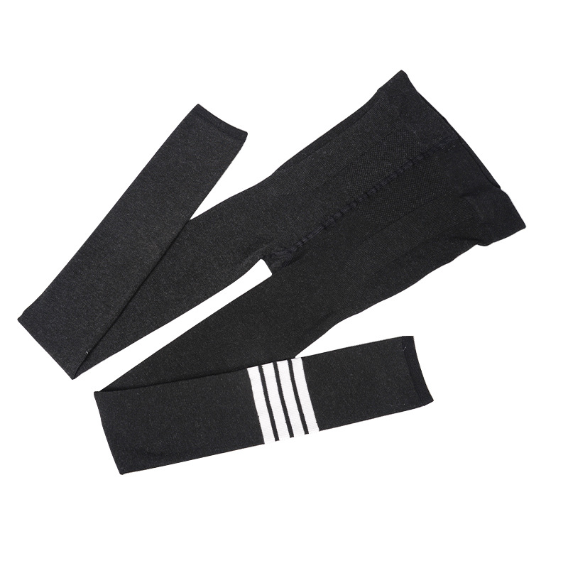 Yan Jie's new Spring and Autumn four-bar threaded luminous pants are highly versatile and can be worn as outerwear. They are high-waisted and slimming for women. They are also available for one-piece delivery Item Picture