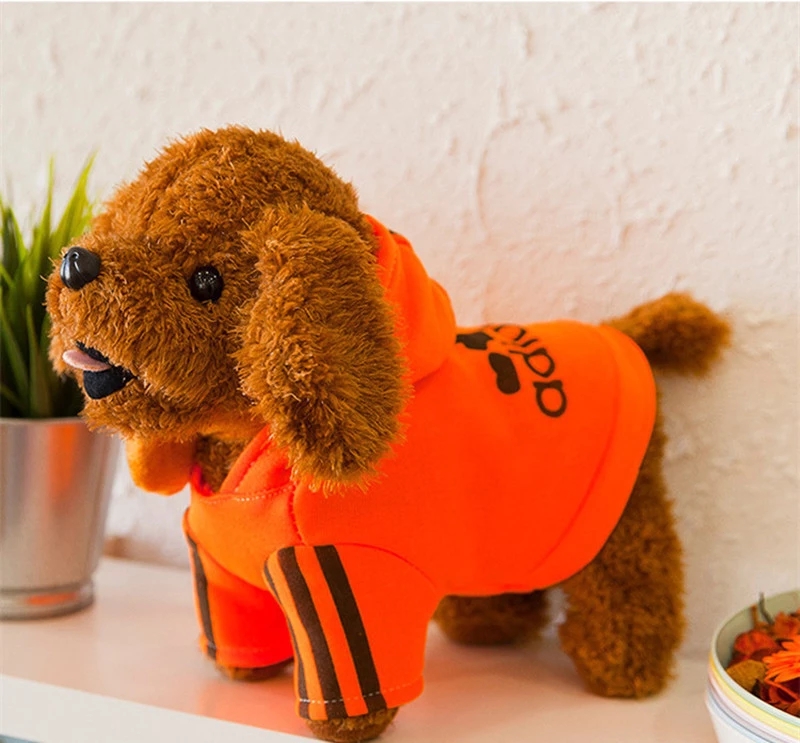 Customized electric plush toy dogs, children's toys, walking dogs that can tell stories, Tang poems, sing, and leash teddy dogs Specification drawing