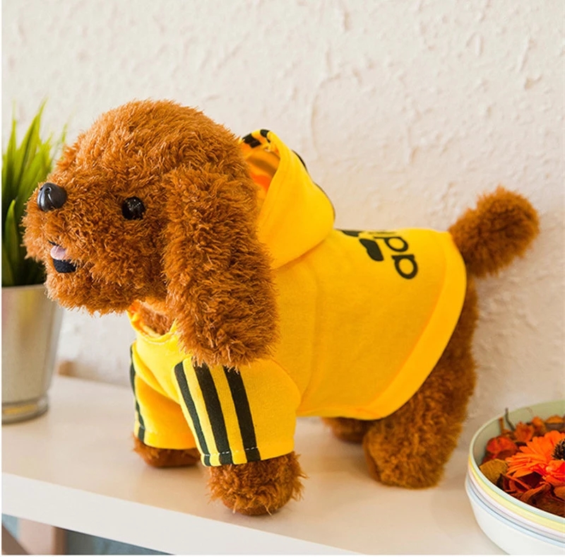 Customized electric plush toy dogs, children's toys, walking dogs that can tell stories, Tang poems, sing, and leash teddy dogs Item Picture