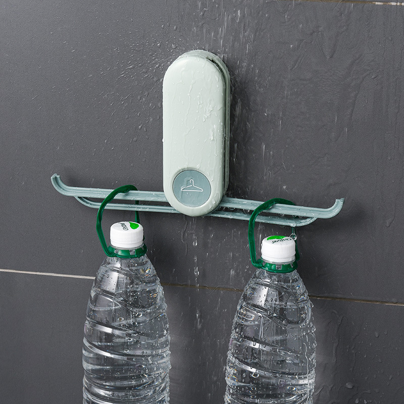 Hanger storage, balcony shelf, multi-functional organization rack without drilling, home space-saving, wall-mounted storage Application Scenario
