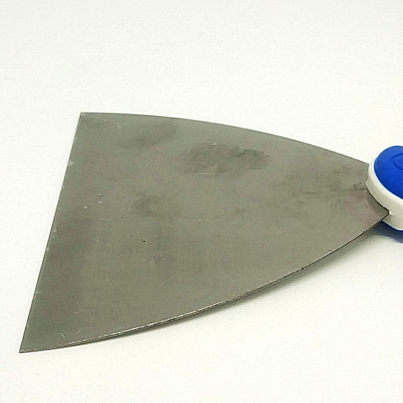 Sunshine Department Store 5-inch mirror double-color handle putty knife, quality guaranteed, professional painting tool Item Picture