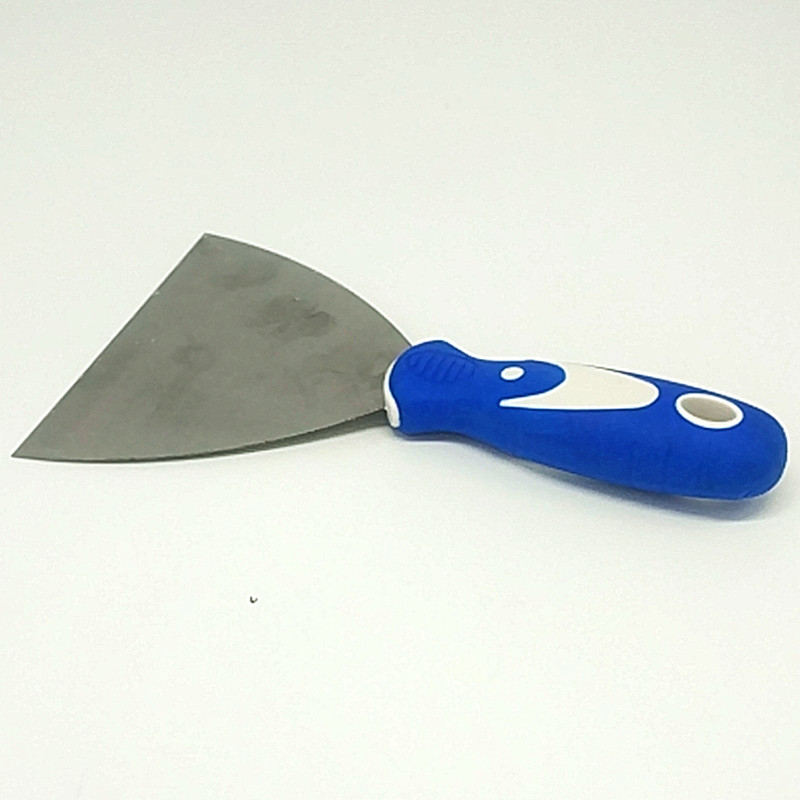 Sunshine Department Store 5-inch mirror double-color handle putty knife, quality guaranteed, professional painting tool details Picture