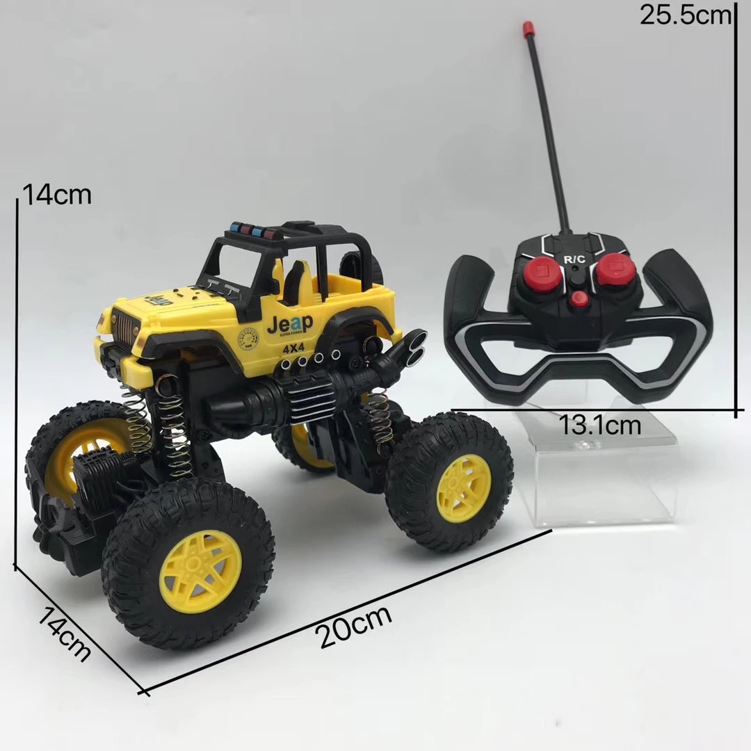 Three forms and modes of children's remote control climbing car, handle operation, cool car headlight shock-absorbing, early education and intelligence toy Application Scenario