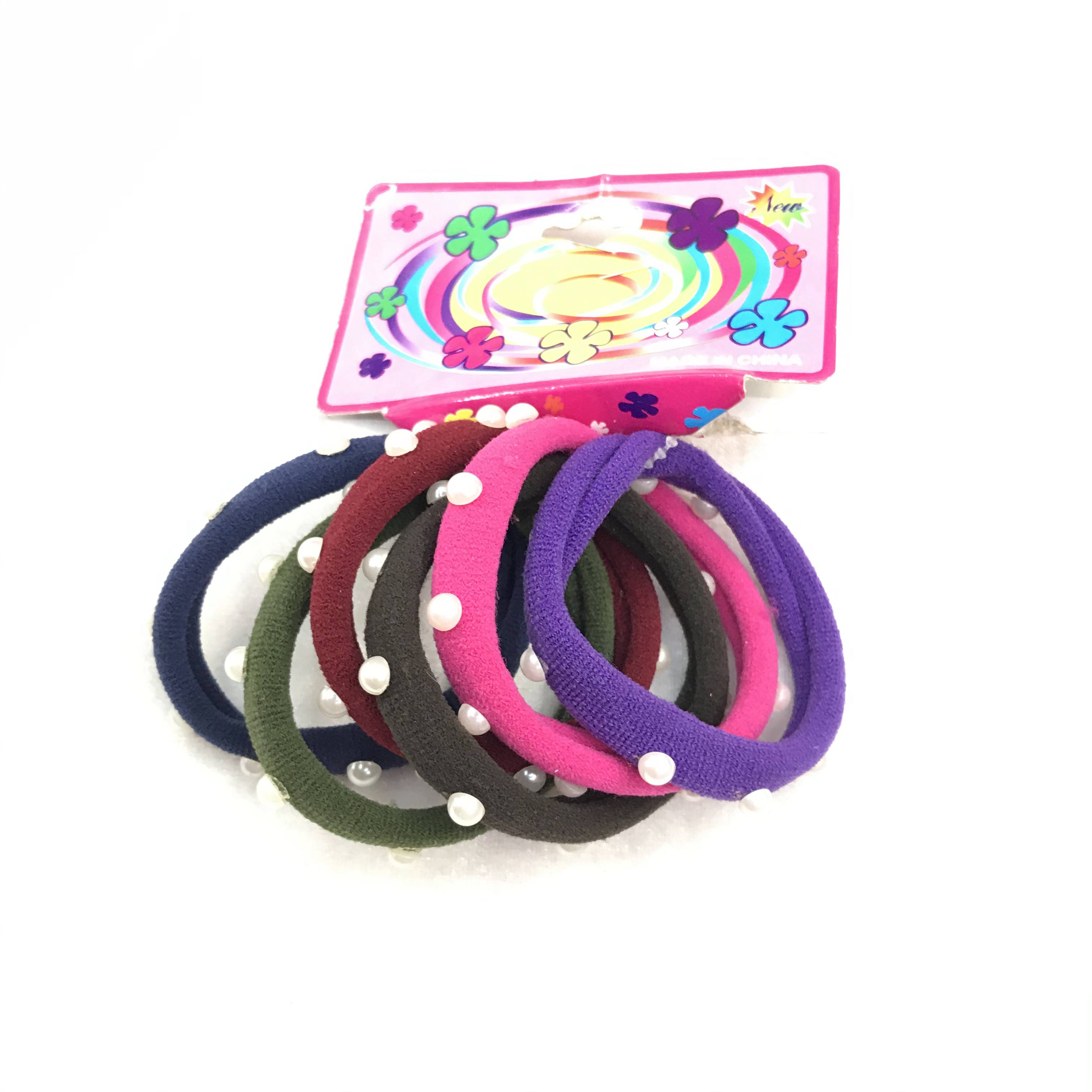 Nylon high elastic rubber band millet pearl rubber band head ring thumbnail