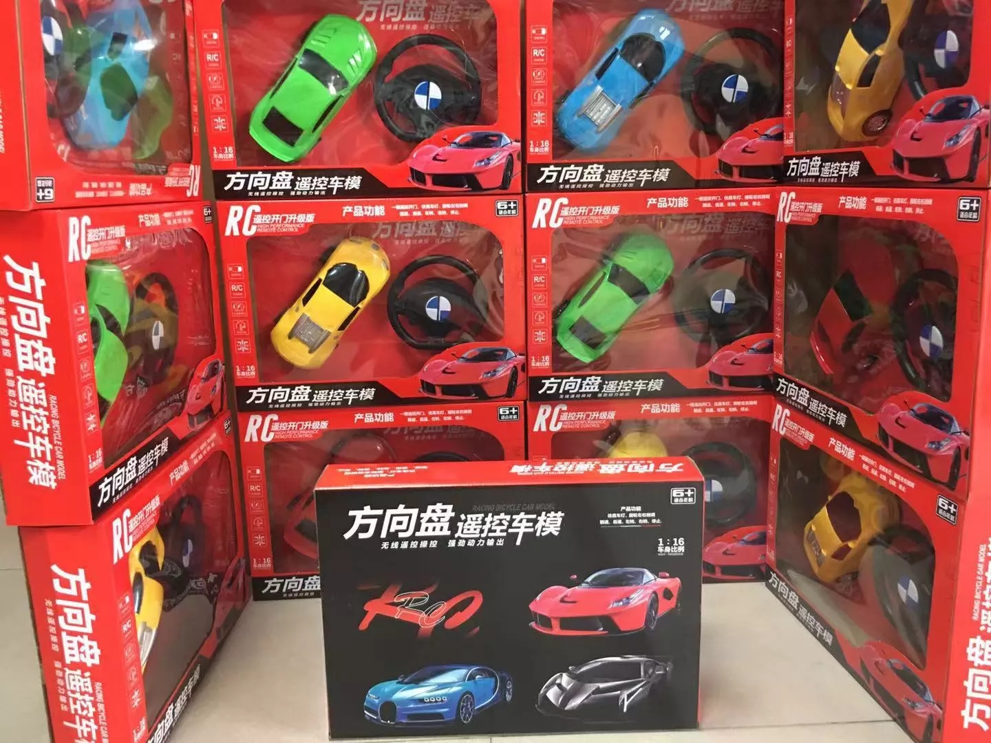 858 Remote Control Car Children's Toy Car Model Large Box 1:16 two-way drifting remote Control Car Boy Gift Specification drawing