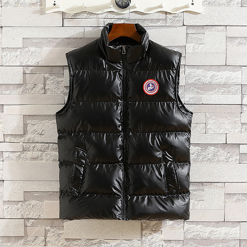 Men's autumn and winter vests, thickened and enlarged warm waistcoats, men's winter clothes, sleeveless cotton-padded jackets, and youth coats Specification image
