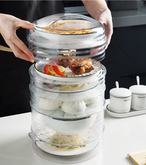 The new kitchen table cover covers vegetables and food dust cover