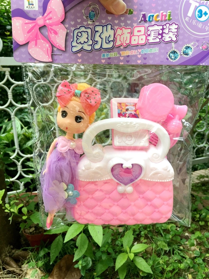 608-79 Little Princess + Handbag Toy Set, Girl's dress-up House Play toys, PVC Bag wholesale Specification drawing