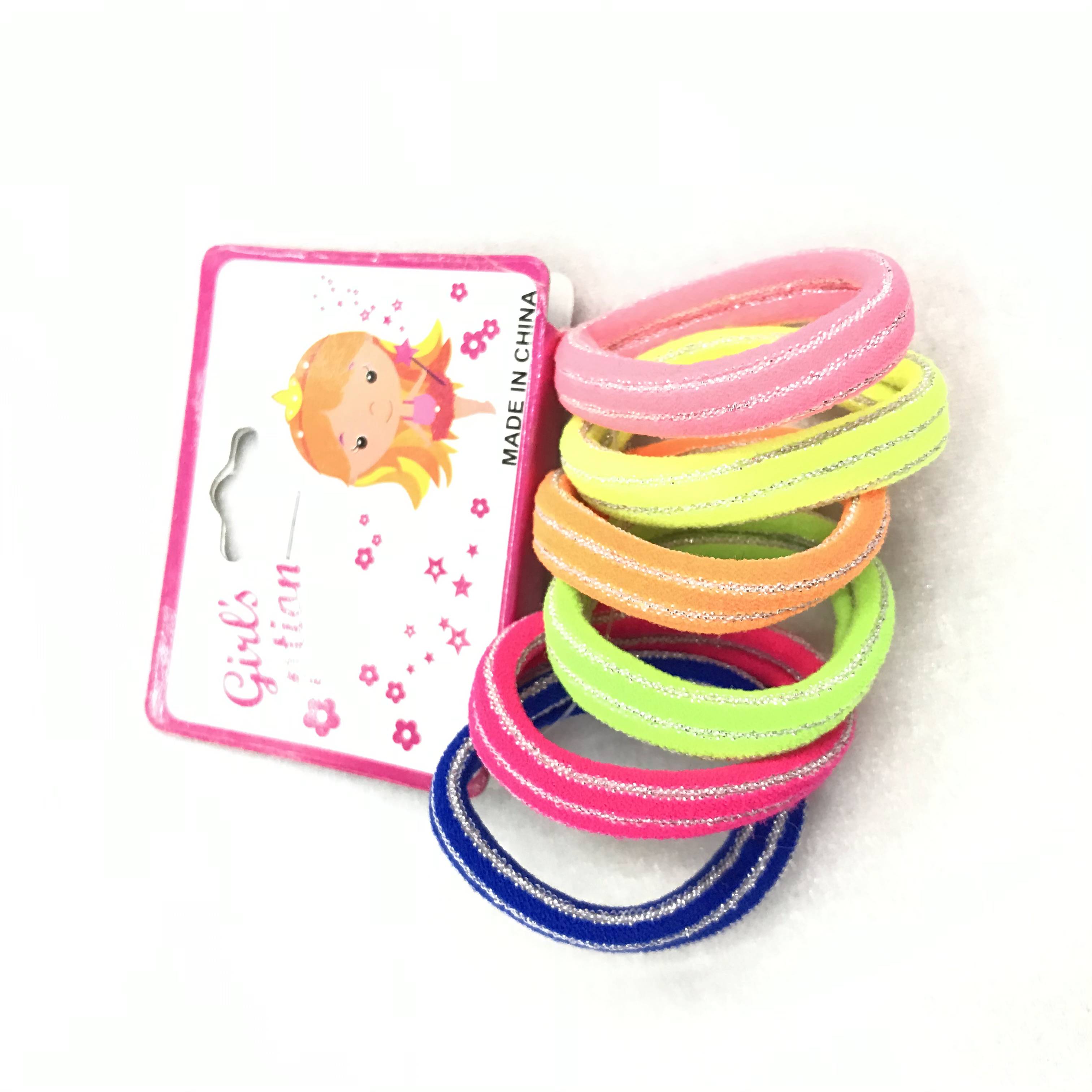 Factory direct nylon silver elastic rubber band head ring thumbnail