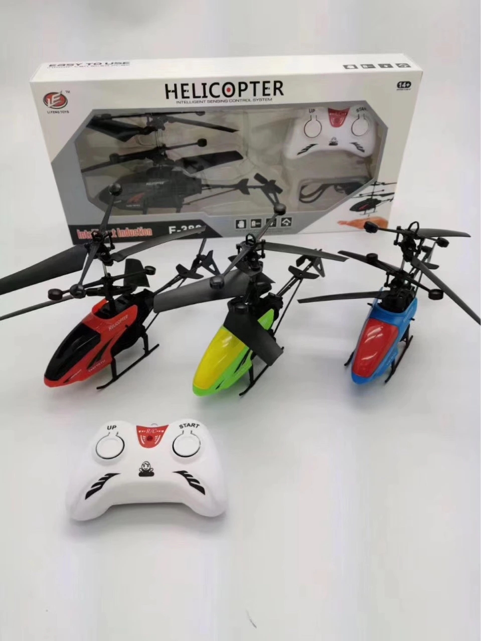 F380 with remote control, induction and remote control aircraft mixed assembly, good quality, low price, new bestseller, claw machine toy h Specification drawing