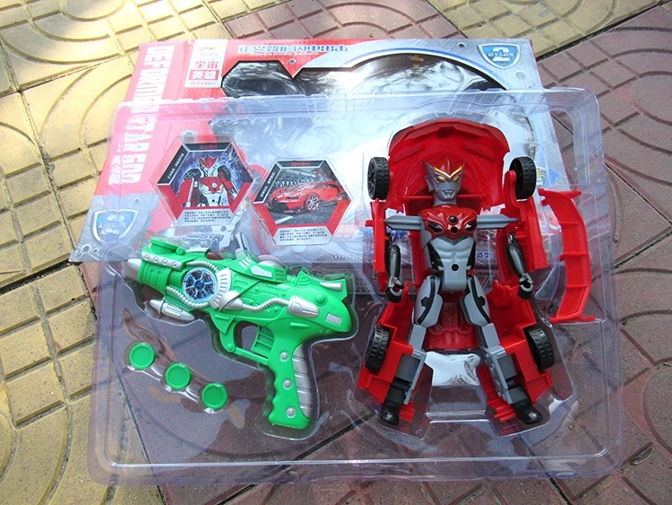 899-373 Transformable car model + UFO Battle gun combination toy car Transformable Car Firing Gun Toy 3C Item Picture