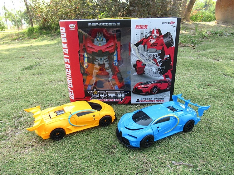 Cross-border transformable star God toys, transformable Autobot anime figurines, transformable car toys, robot model toys Specification drawing