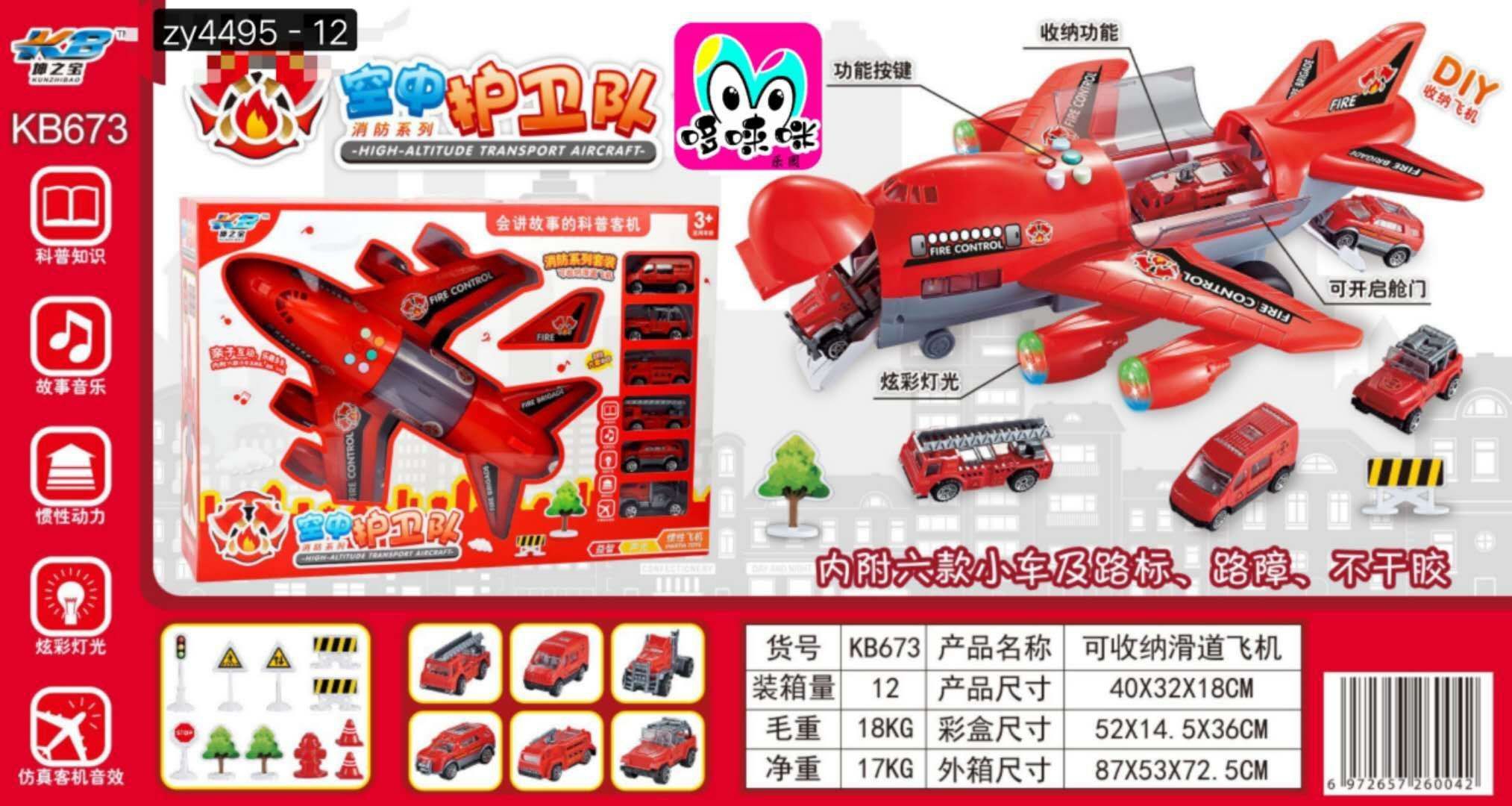 Factory direct sales: Colorful lights that tell stories, Air Guard team, retractable slide aircraft wholesale, hot sales at street stalls Application Scenario