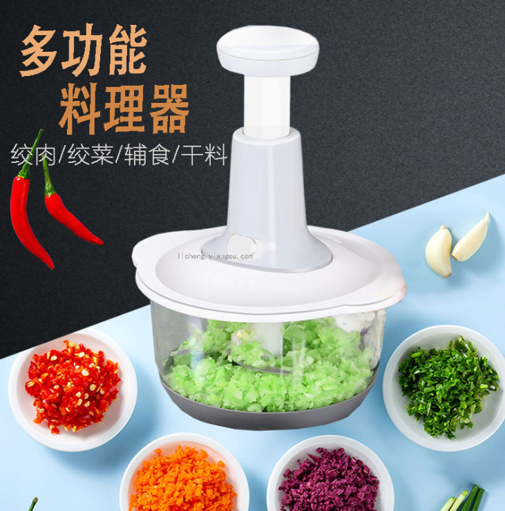 Paipai Le multi-functional vegetable cutter, vegetable grinder, manual dumpling filling, meat grinder, food processor and blender Application Scenario