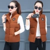 The 2020 new Korean style short vest for women's autumn and winter is versatile and slimming. It's a down cotton jacket with a down jacket. It's a must-have Specification image