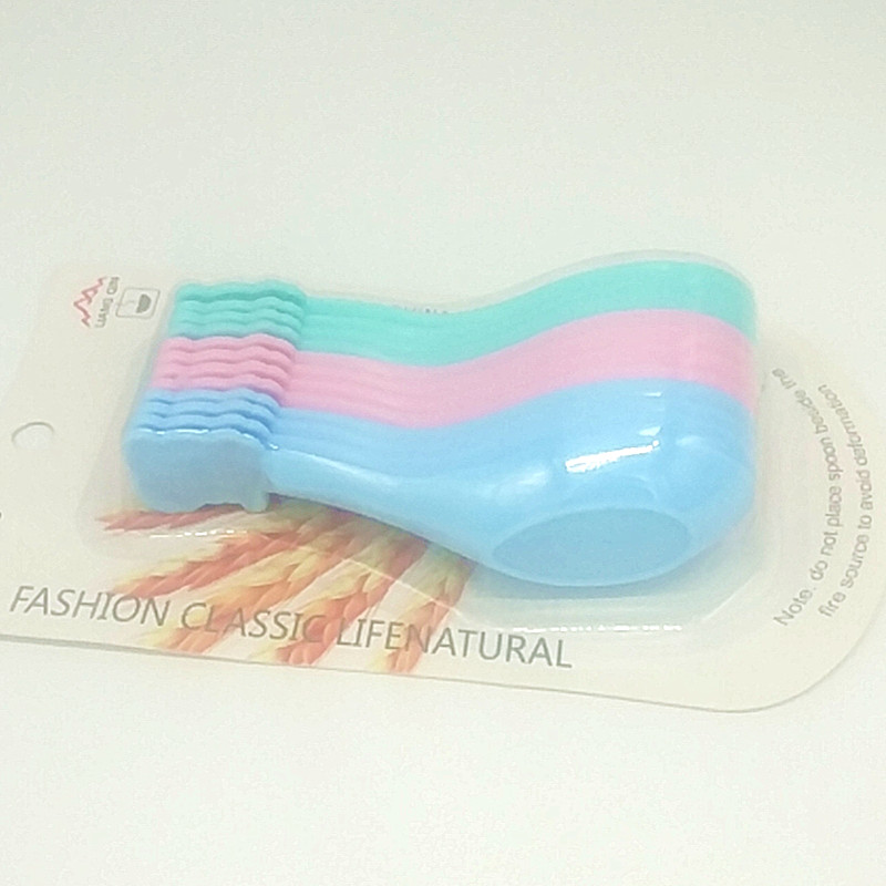 Sunshine Department Store 231-C12 Colorful spoons, plastic spoons, tableware, soup spoons, small hook spoons, spoons, spoons and rice spoons details Picture