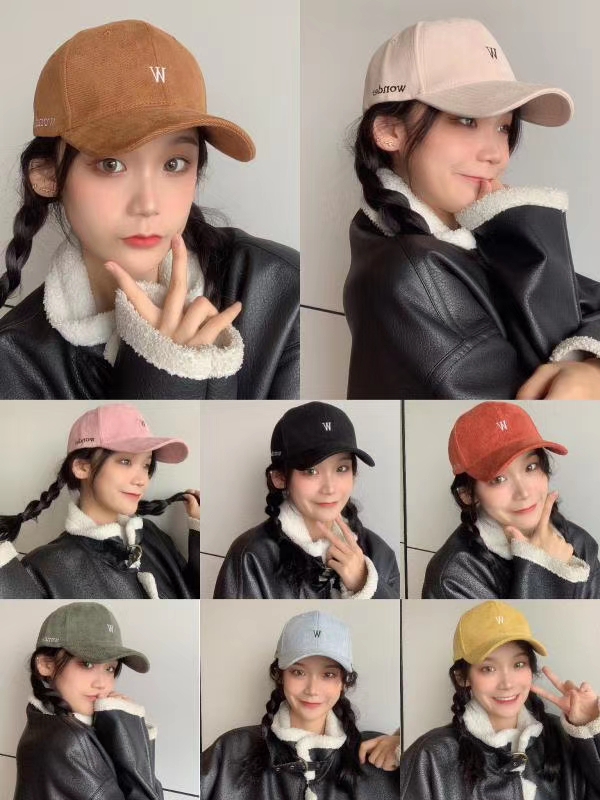 Ladies' autumn and winter Korean-style sunshade baseball caps, outdoor casual and versatile sun protection baseball caps, other categories