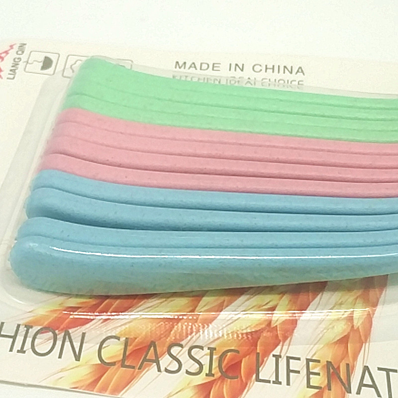 Sunshine Department Store 277-M12 Wheat Straw children's Fork Tableware Travel portable tableware Application Scenario