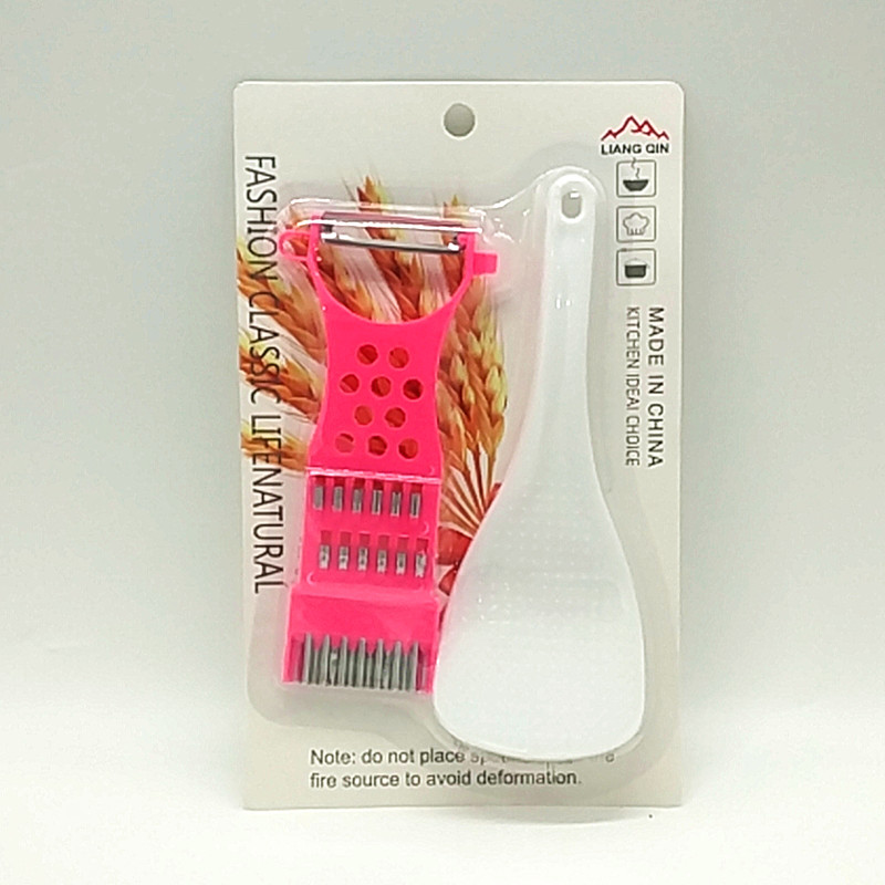 阳光百货 电饭煲饭勺 厨房2件套装分 切丝器